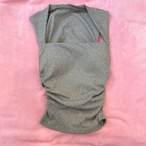 SHEIN Gray Sleeveless Top